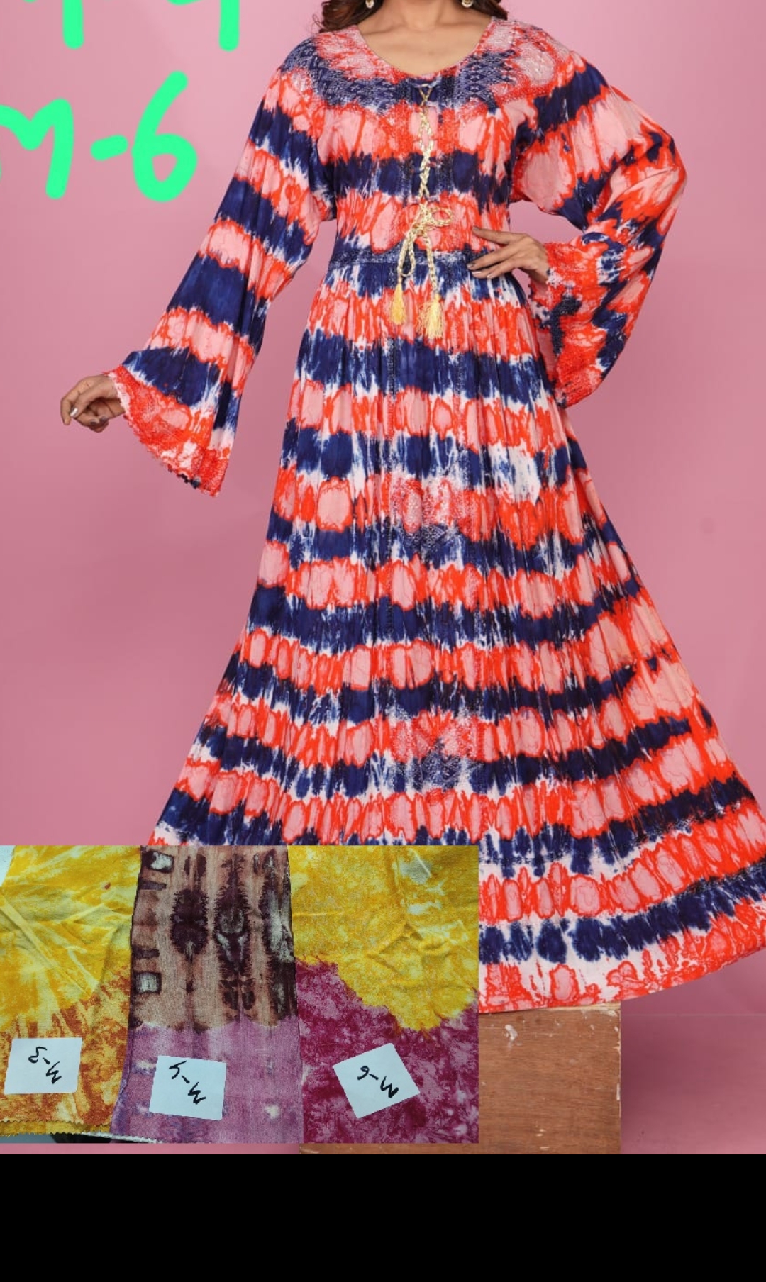 Tie-Dye Maxi Dress