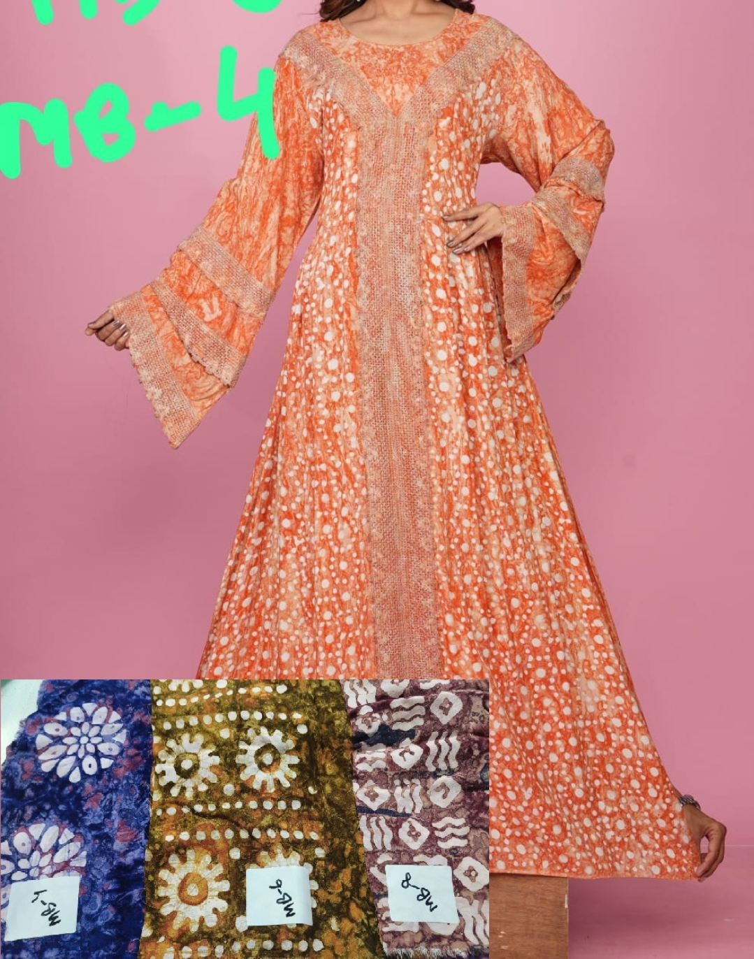 Elegant Printed Maxi Dress