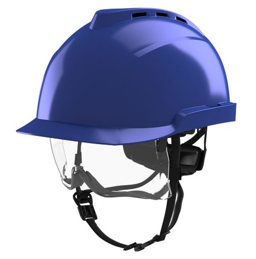 MSA V-Gard® 930 Safety Helmet with Integrated Over Spectacles