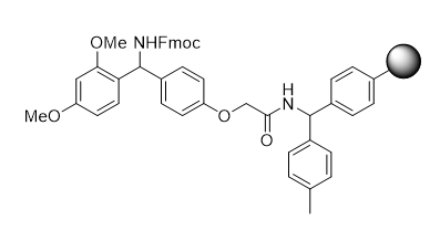 Rink Amide MBHA Resin Loading capacity: 0.3-0.6 mmol/g