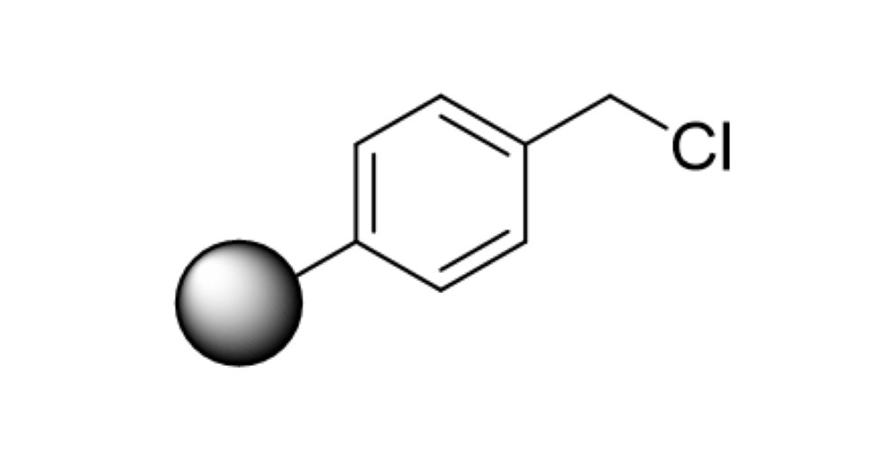 Chloromethyl Resin. Loading capacity: 0.4-0.8 mmol/g