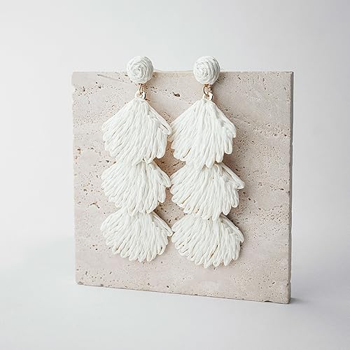 Raffia Dangle Earrings