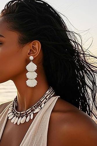 Raffia Dangle Earrings