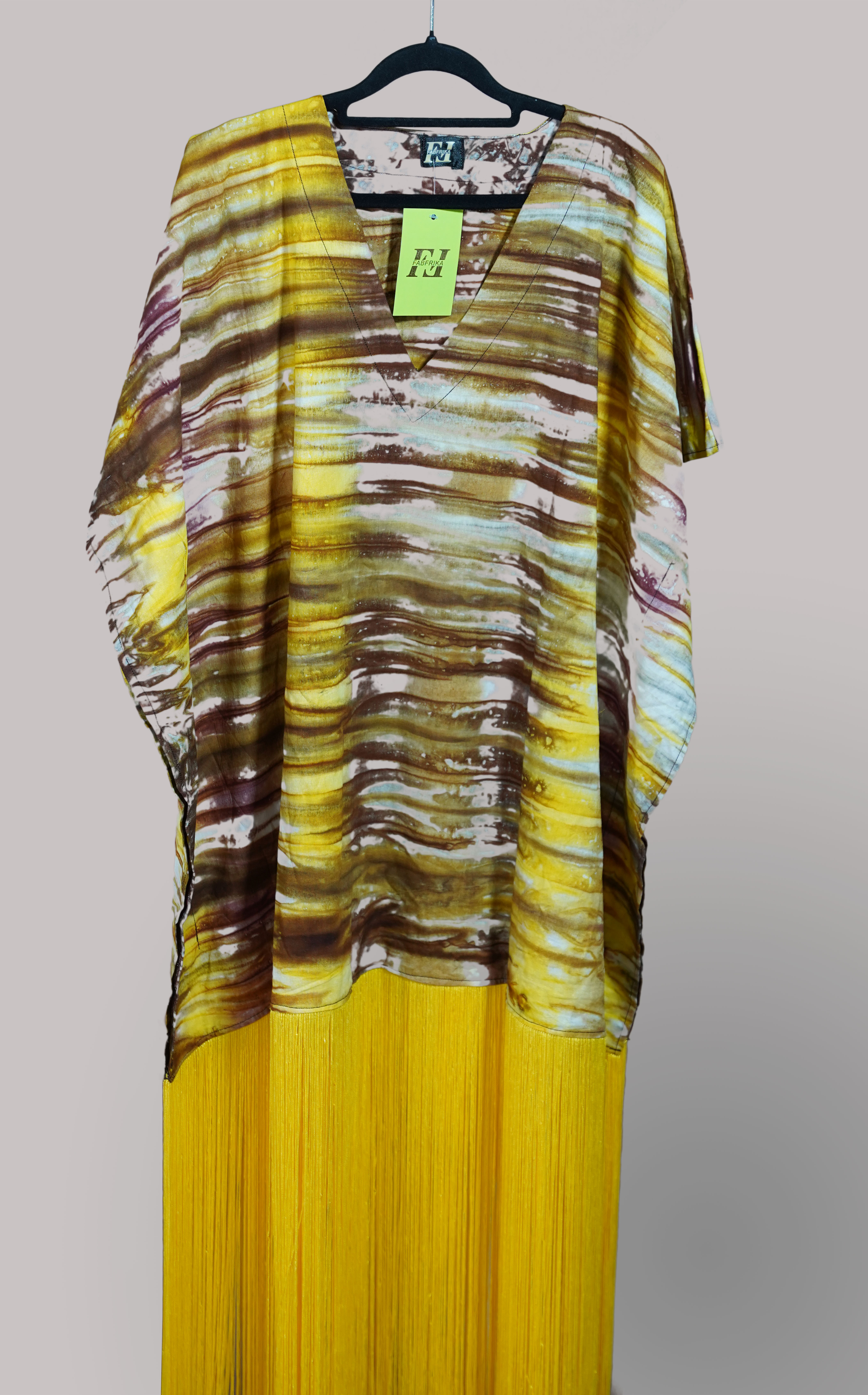 Pinamang Fringe Kaftan