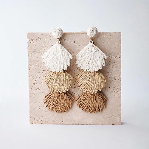 Raffia Dangle Earrings