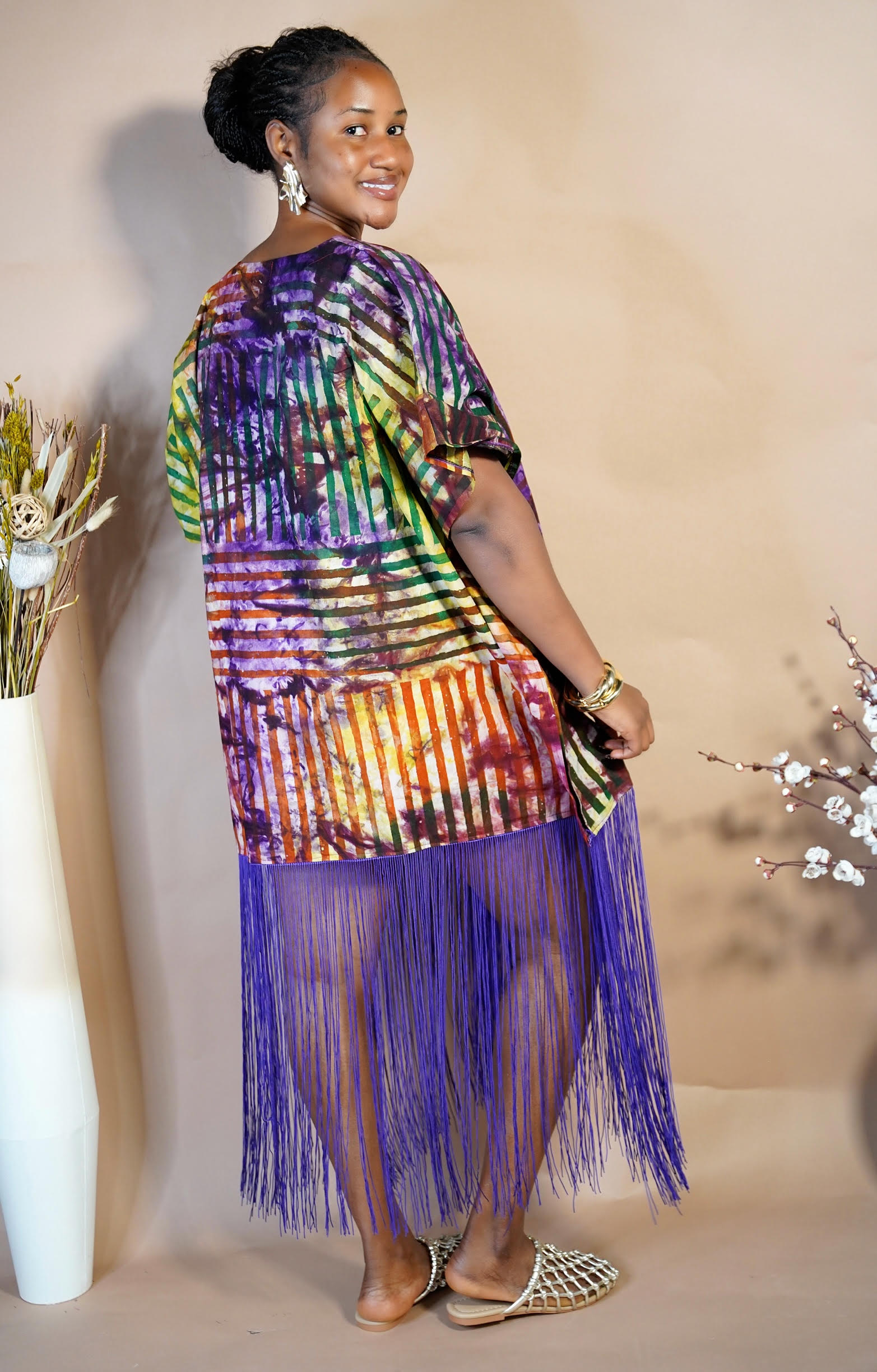 Titi Fringe Kaftan