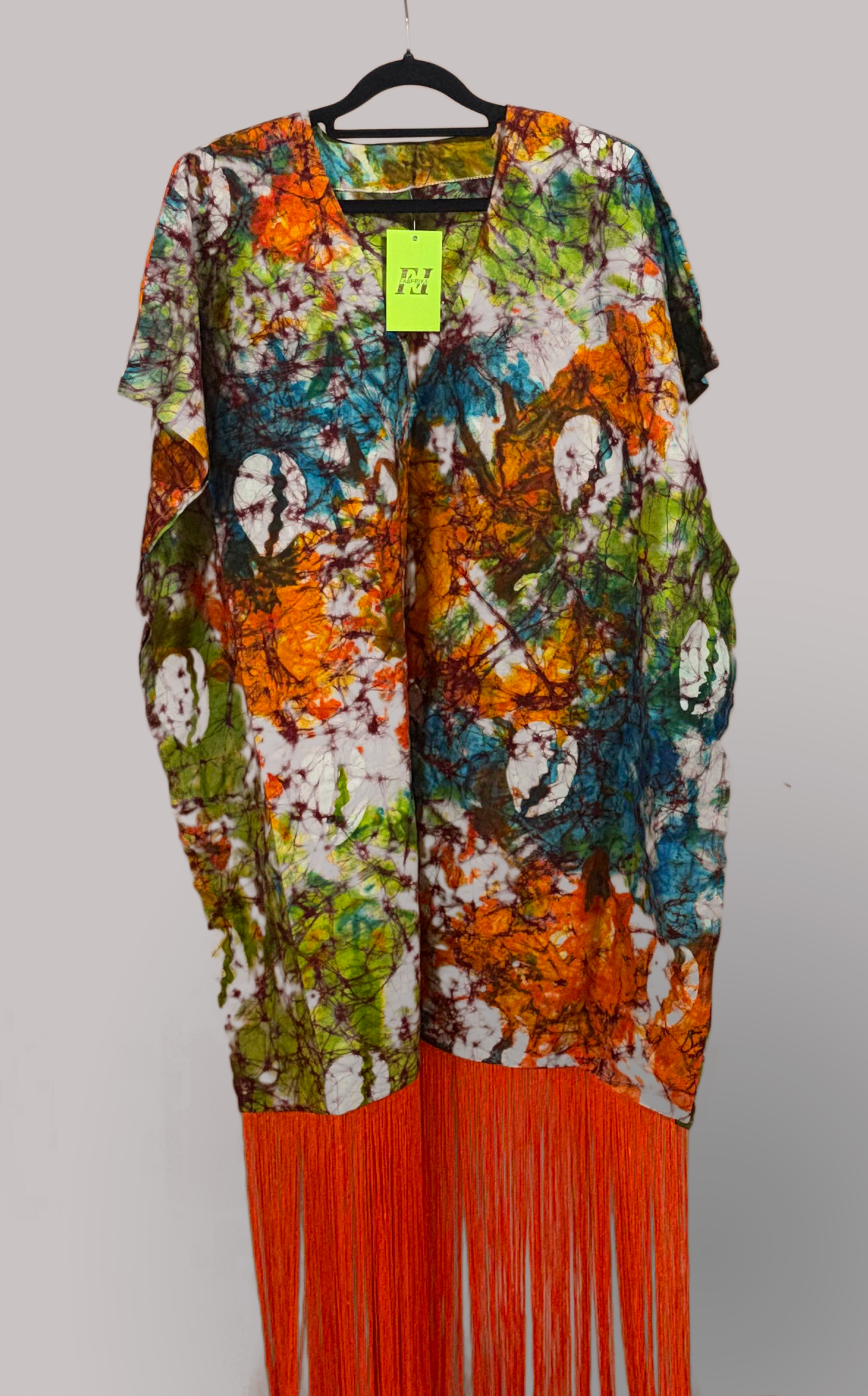 Khadija Fringe Kaftan