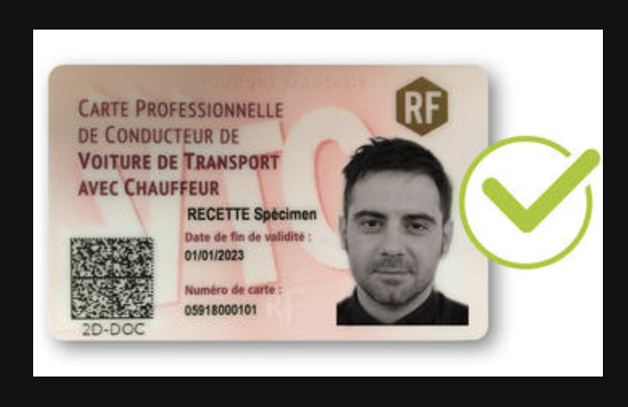 Gestion des formalités de la carte professionnelle VTC