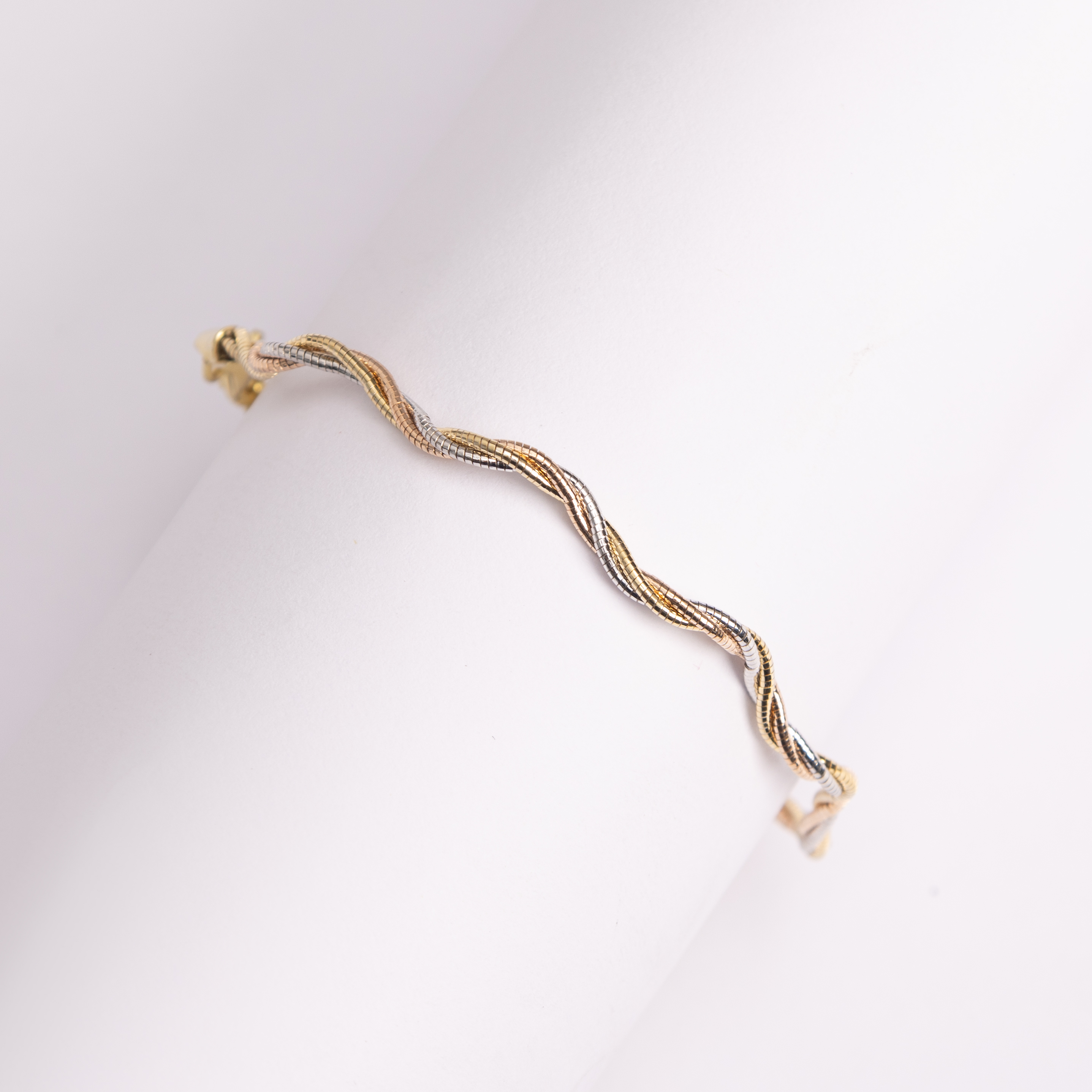 Twisted tri-color Bracelet