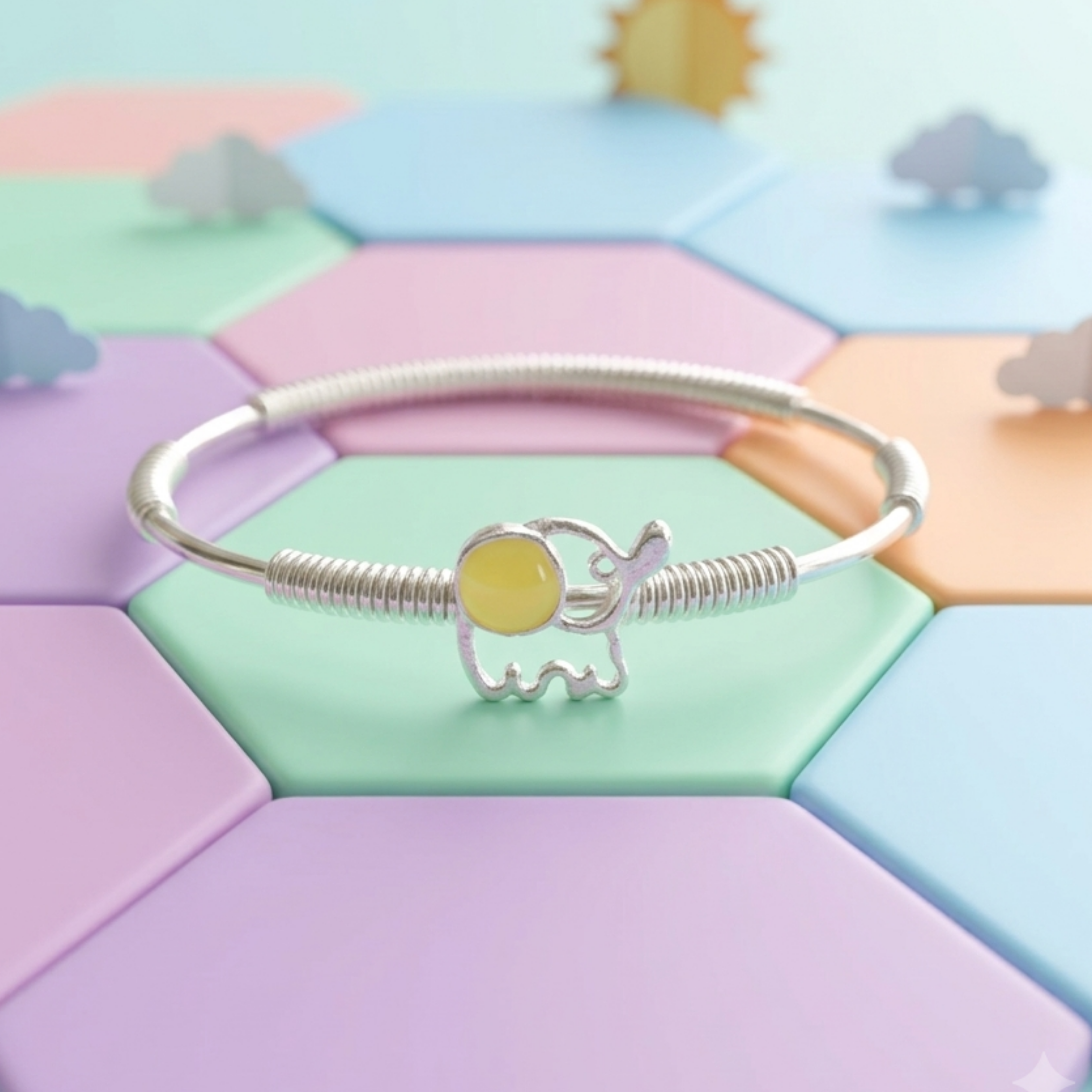 Elephant Charm Bracelet