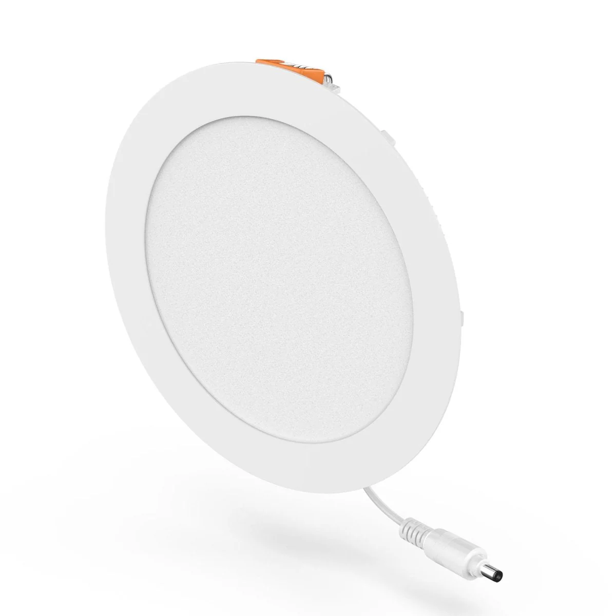 4-Inch Slim LED Recessed Downlight with Junction Box – 9W, 3000K/4000K/5000K, 650 Lumens, Dimmable, Damp Location Rated