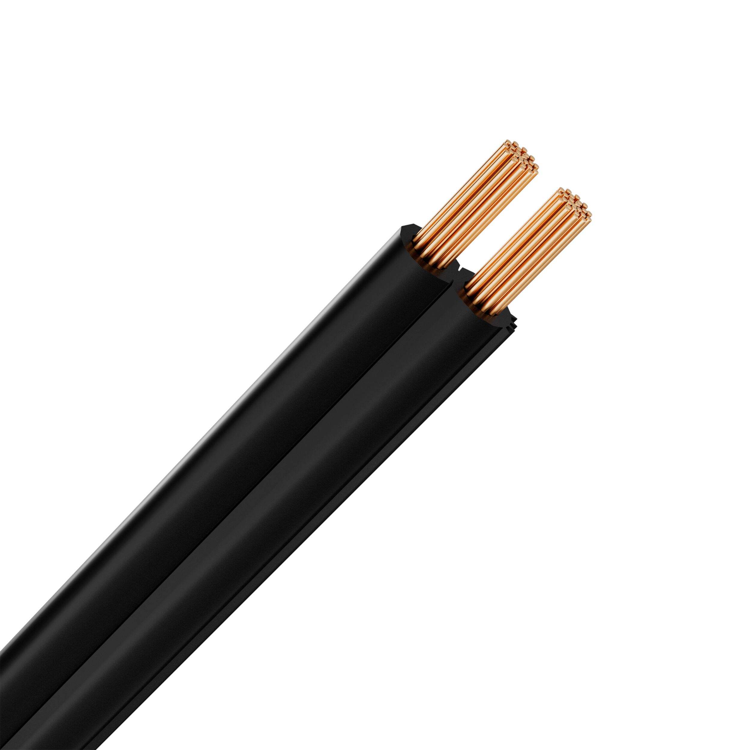 Low Voltage Landscape Lighting Wire, 16-2, Black – 49.2 ft (15 m)