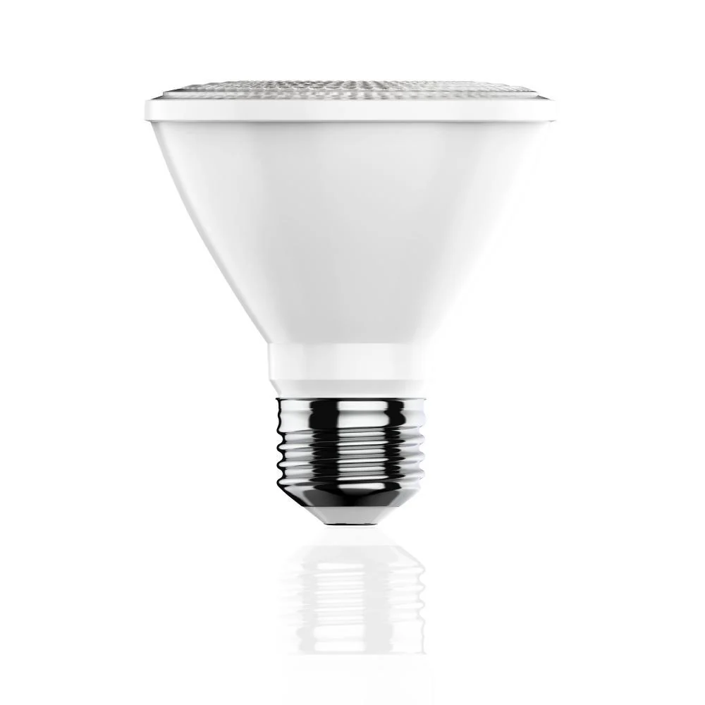 PAR30 Short Neck LED Flood Light Bulb – 12W, 5000K, 800 Lumens, Dimmable, E26 Base (6-Pack)