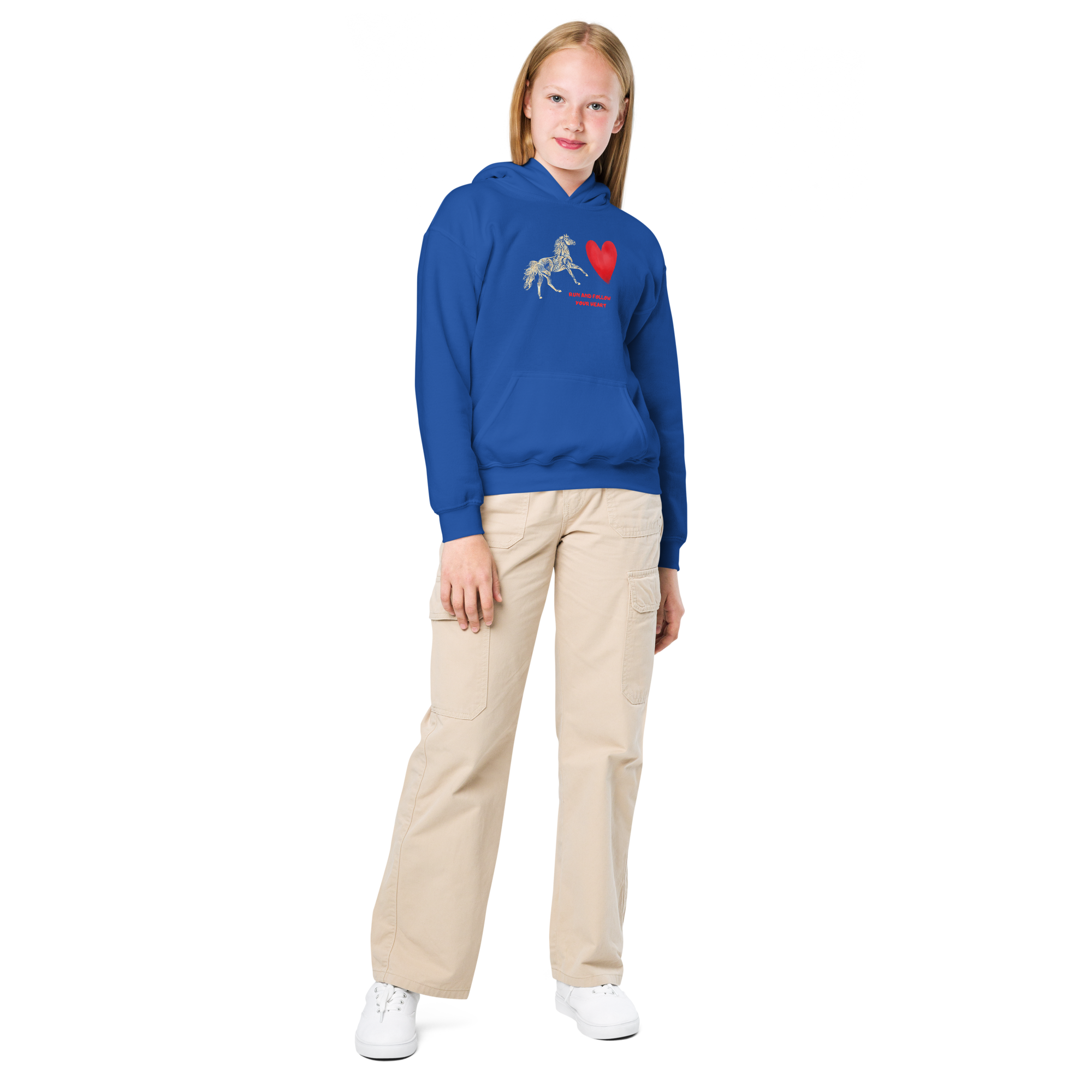 FELPA TEEN VALINU' - SEGUI IL TUO CUORE