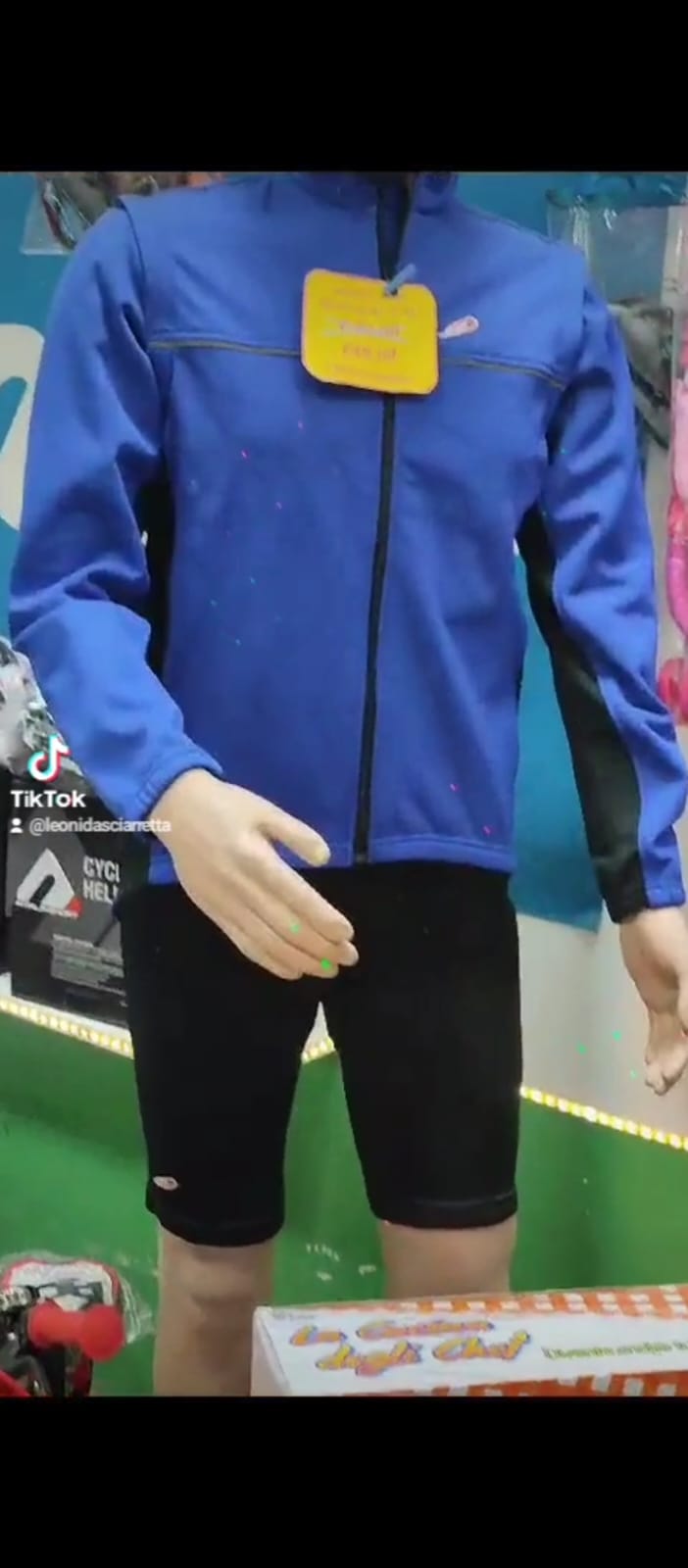 GIUBBOTTO INVERNALE JASON JAT COLORE BLU- MISURA M 