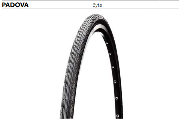 COPERTONE BYTE 26X1 3/8 PADOVA NERO