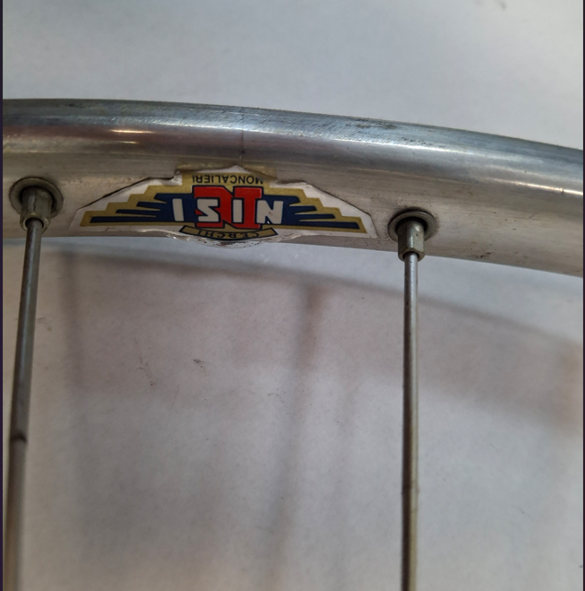 COPPIA RUOTE NISI PER TUBOLARE - PIGNONE ATT FILETTO 