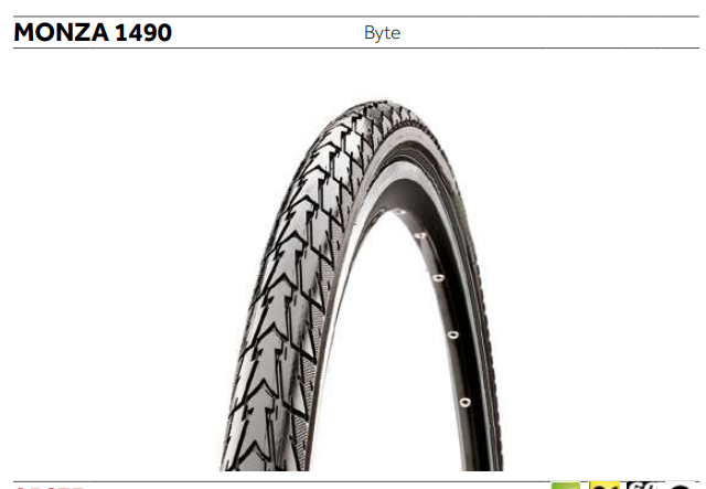 COPERTONE BYTE 26X1.75 MONZA E-BIKE