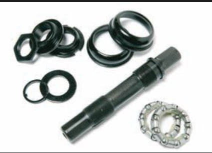 Movimento Bici BMX FAUBER Perno Filettato Completo di Calotte