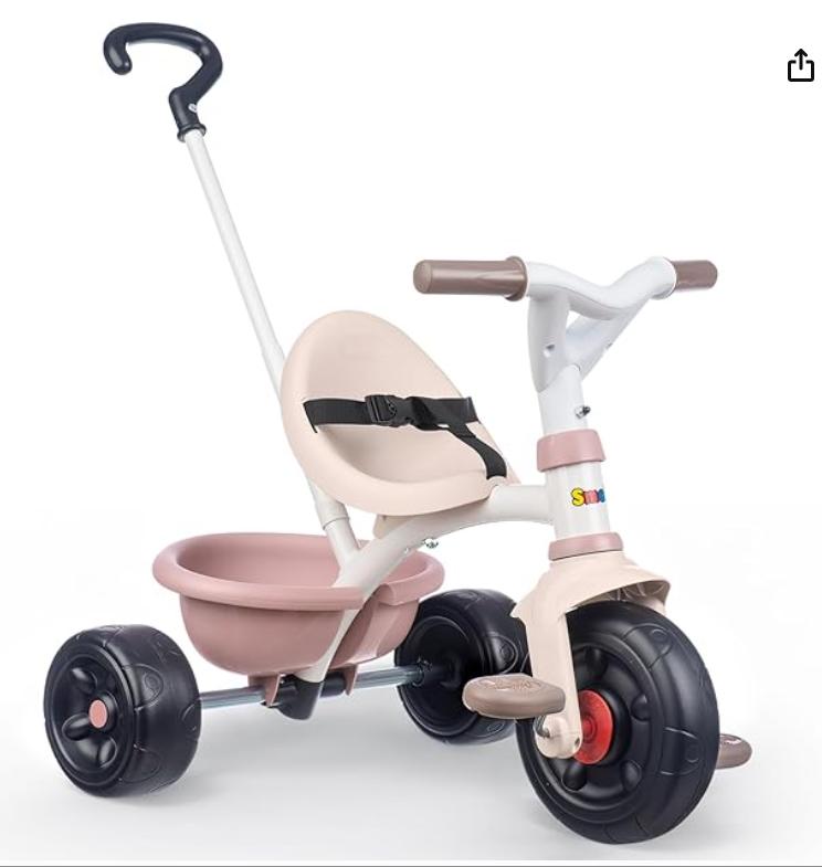 Smoby - Triciclo Be Fun Rosa