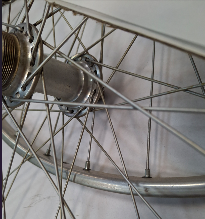 COPPIA RUOTE NISI PER TUBOLARE - PIGNONE ATT FILETTO 