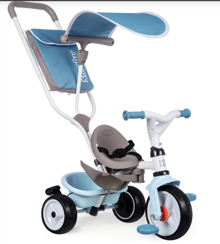 Smoby - Triciclo Baby Balade Blu