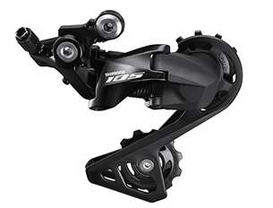Cambio Shimano 105 R7000 11V max 30D cassa corta nero