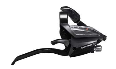 COMANDO CAMBIO SHIMANO STEF5002RV7AL 7V CON LEVA FRENO NERO