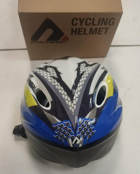 CASCO ATALA SPORT BOY RACE BLU  MIS S / M  CON RELOLAZIONE CIRCONFERENZA TESTA 