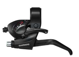 COMANDO DERAGLIATORE SHIMANO STEF41LBL 3V CON LEVA FRENO NERO