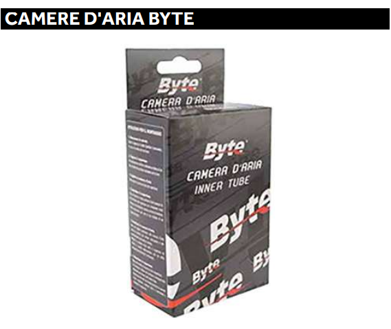  CAMERA D'ARIA BYTE 24X1.75/2.10 VALVOLA REGGINA