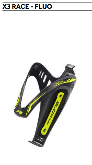 GABBIETTA PORTA BORRACCIA RACEONE X3 YELLOW FLUO