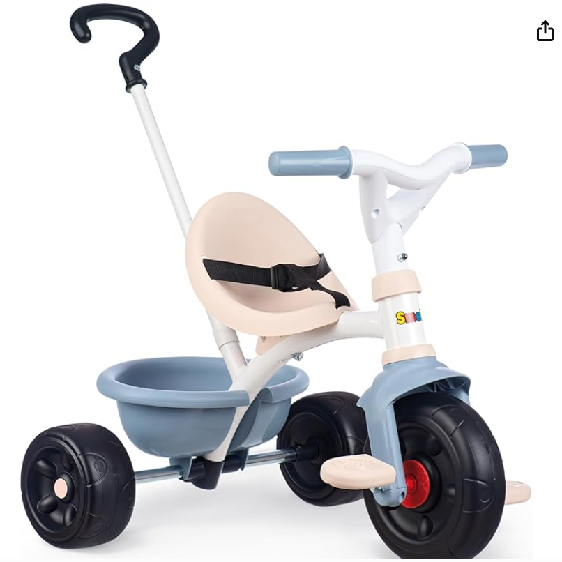 Smoby - Triciclo Be Fun azzurro