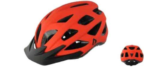 CASCO AT.S STEALTH RED M54-58 311
