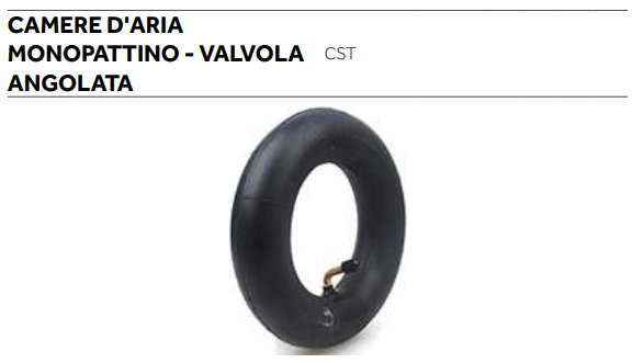 CAMERA D'ARIA CST 8.5 VALVOLA ANGOLATA AMERICA