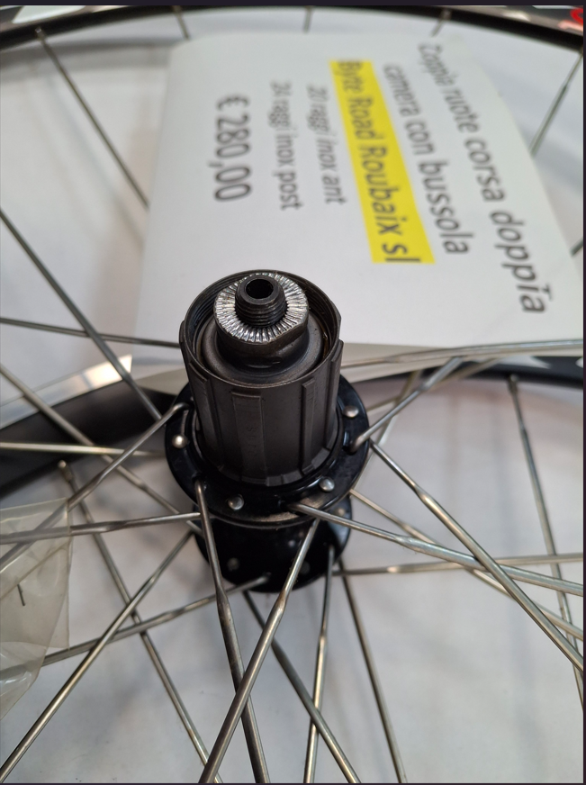 COPPA RUOTE CORSA ROUBAIX SL - CASSETTA SHIMAO O COMP