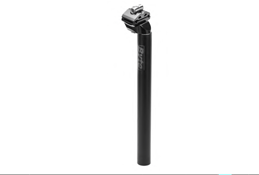 REGGISELLA ALLUMINIO CON MORSETTO  CANN.RS BYTE SP-252 27.2X300 BLK AL