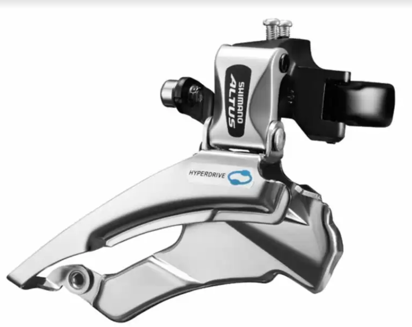 SHIMANO  Deragliatore Tripla 3x7/8v Altus M313 Fascetta 34,9mm Down Swing Tiraggio Doppio 66-69°