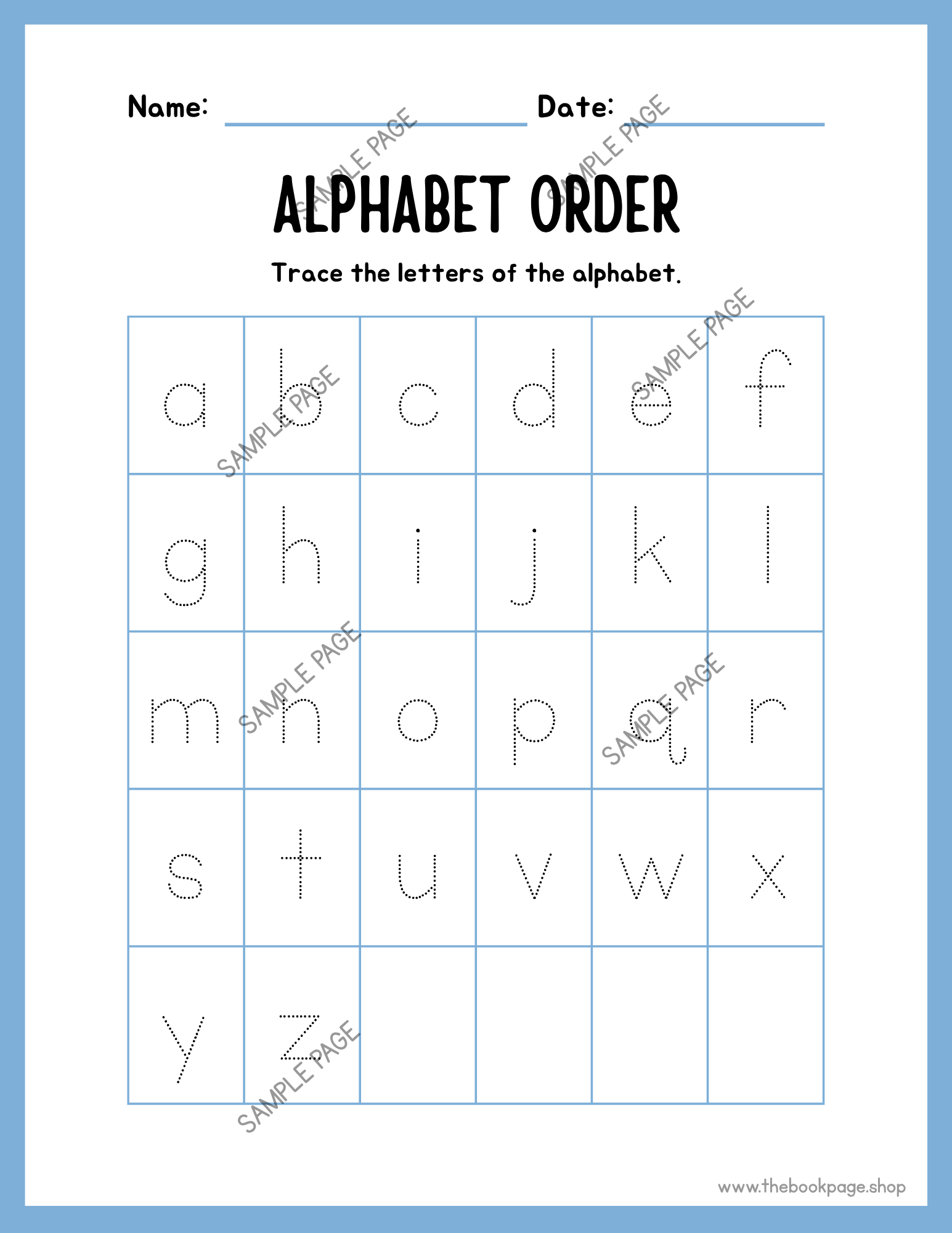 Preschool Learning Pack