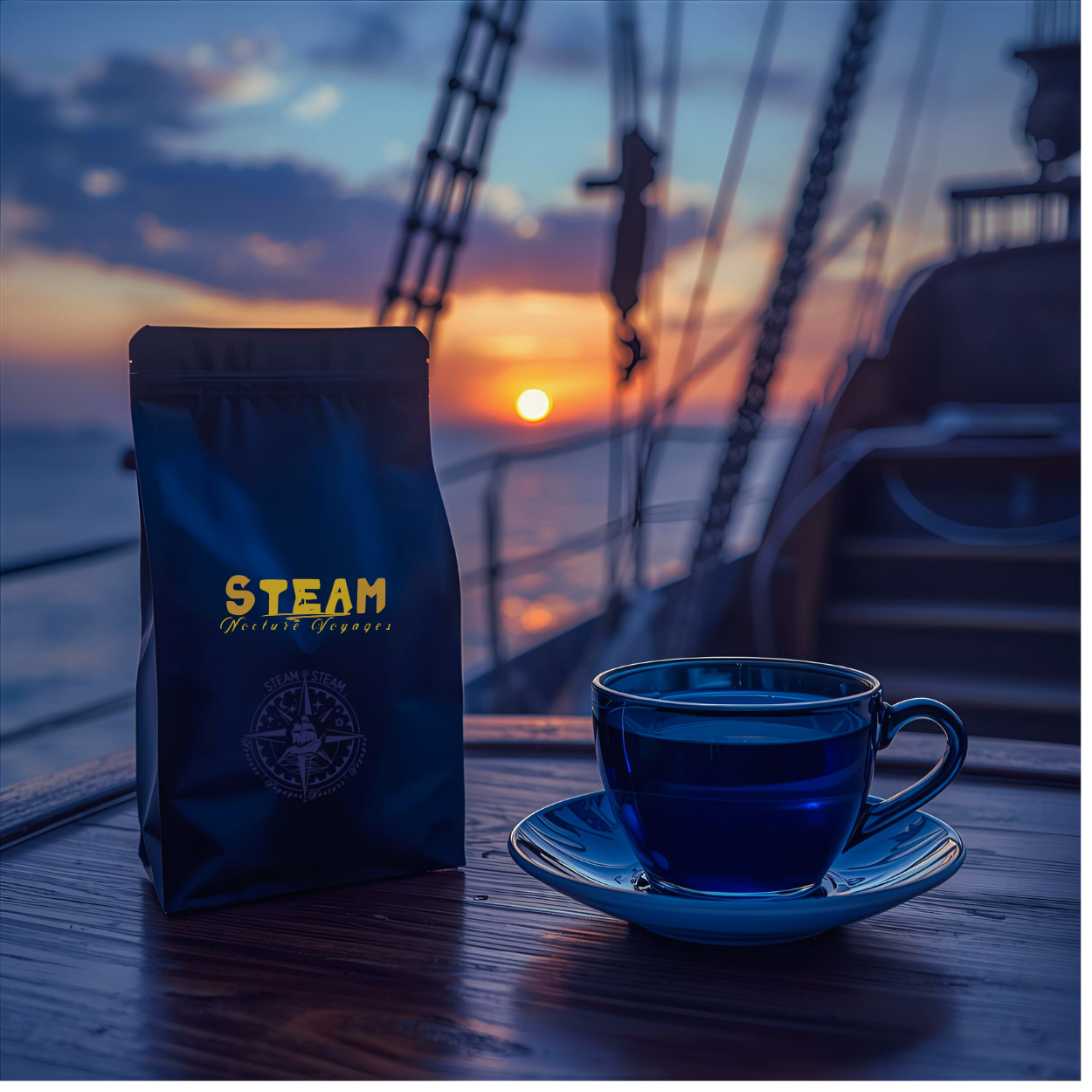 Blue Voyage - Serenity of the Skies