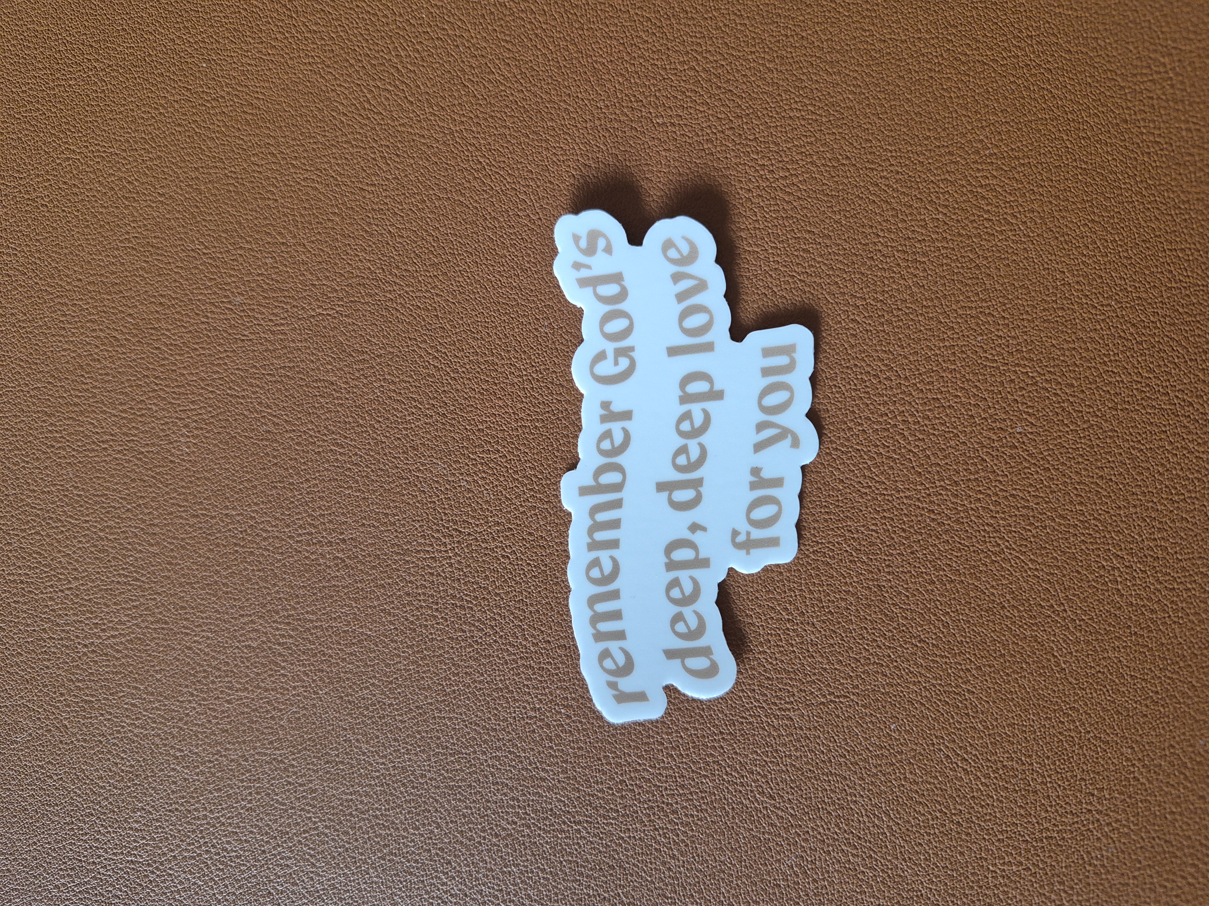 Remember God's Love Sticker