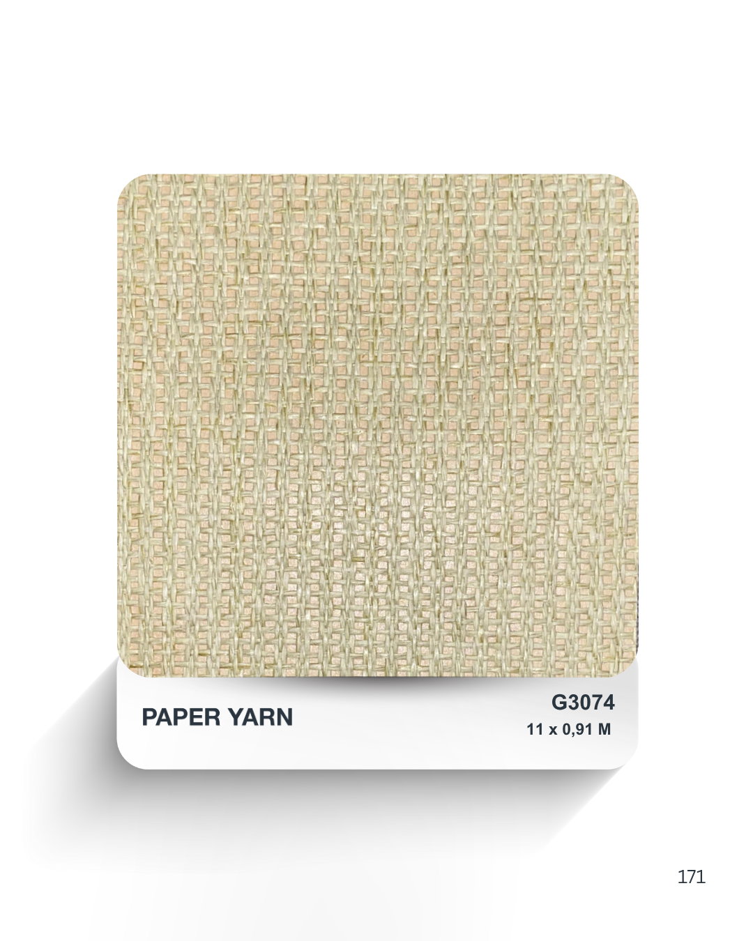 PAPER YARN G3074 wallpaper wallcovering / Wallpaper Import / Wallcovering Import