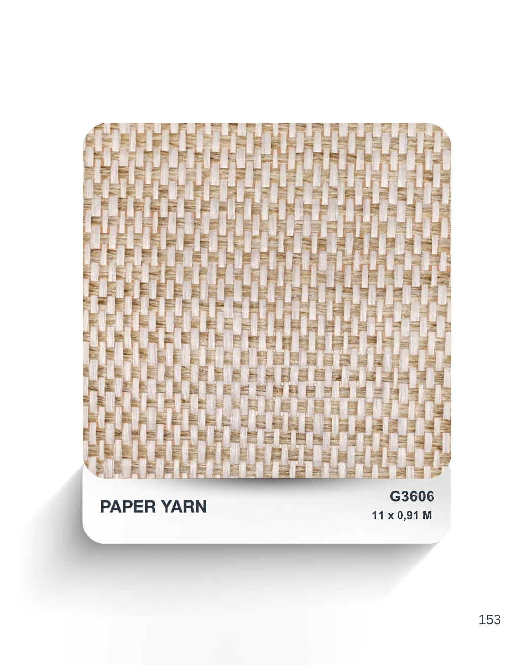 PAPER YARN G3606 wallpaper wallcovering / Wallpaper Import / Wallcovering Import