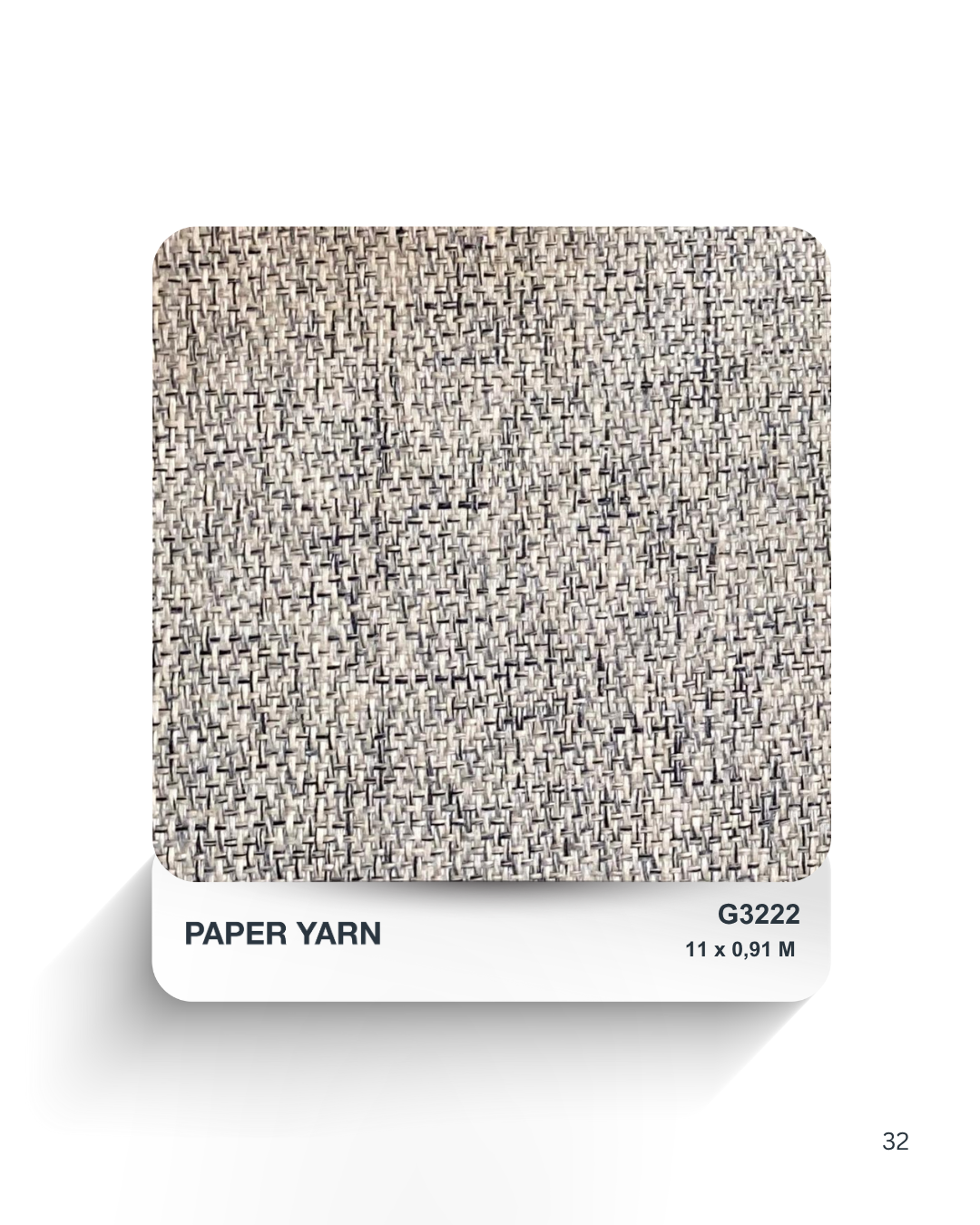 PAPER YARN G3222 wallpaper wallcovering / Wallpaper Import / Wallcovering Import