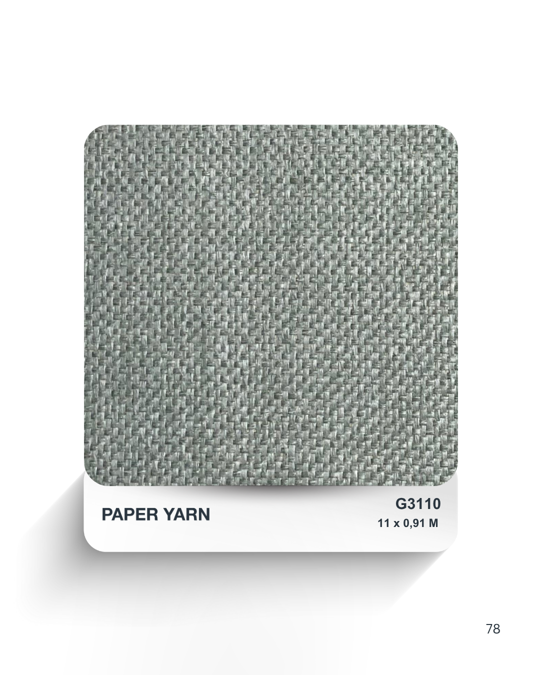 PAPER YARN G3110 wallpaper wallcovering / Wallpaper Import / Wallcovering Import