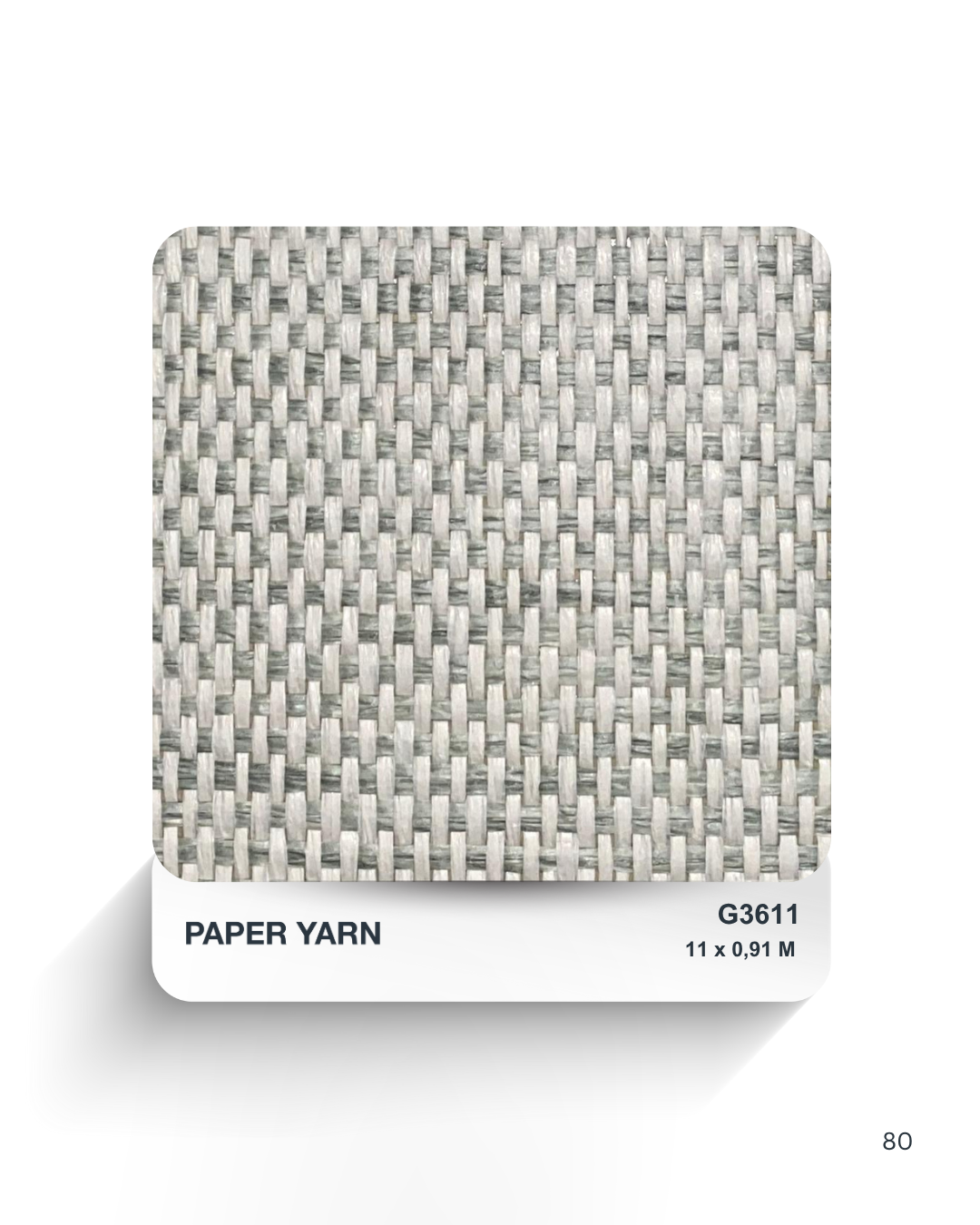 PAPER YARN G3611 wallpaper wallcovering / Wallpaper Import / Wallcovering Import