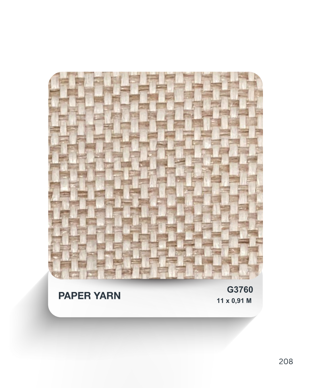 PAPER YARN G3760 wallpaper wallcovering / Wallpaper Import / Wallcovering Import
