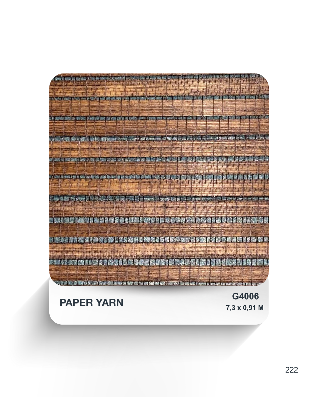 PAPER YARN G4006 wallpaper wallcovering / Wallpaper Import / Wallcovering Import