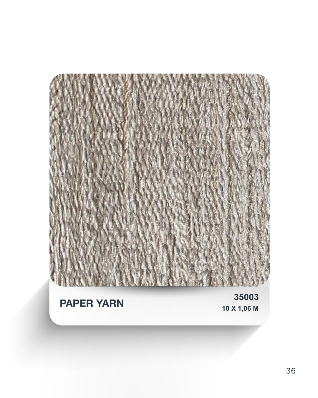 PAPER YARN 35003 wallpaper wallcovering / Wallpaper Import / Wallcovering Import