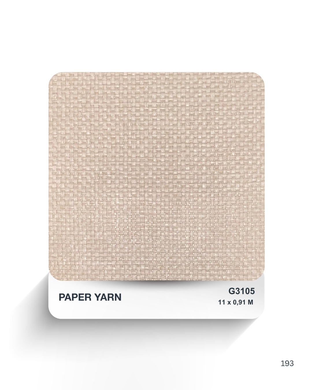 PAPER YARN G3105 wallpaper wallcovering / Wallpaper Import / Wallcovering Import